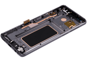 Replacement OLED Assembly With Frame Compatible For Samsung Galaxy S9 Plus (Refurbished) (Titanium Gray)