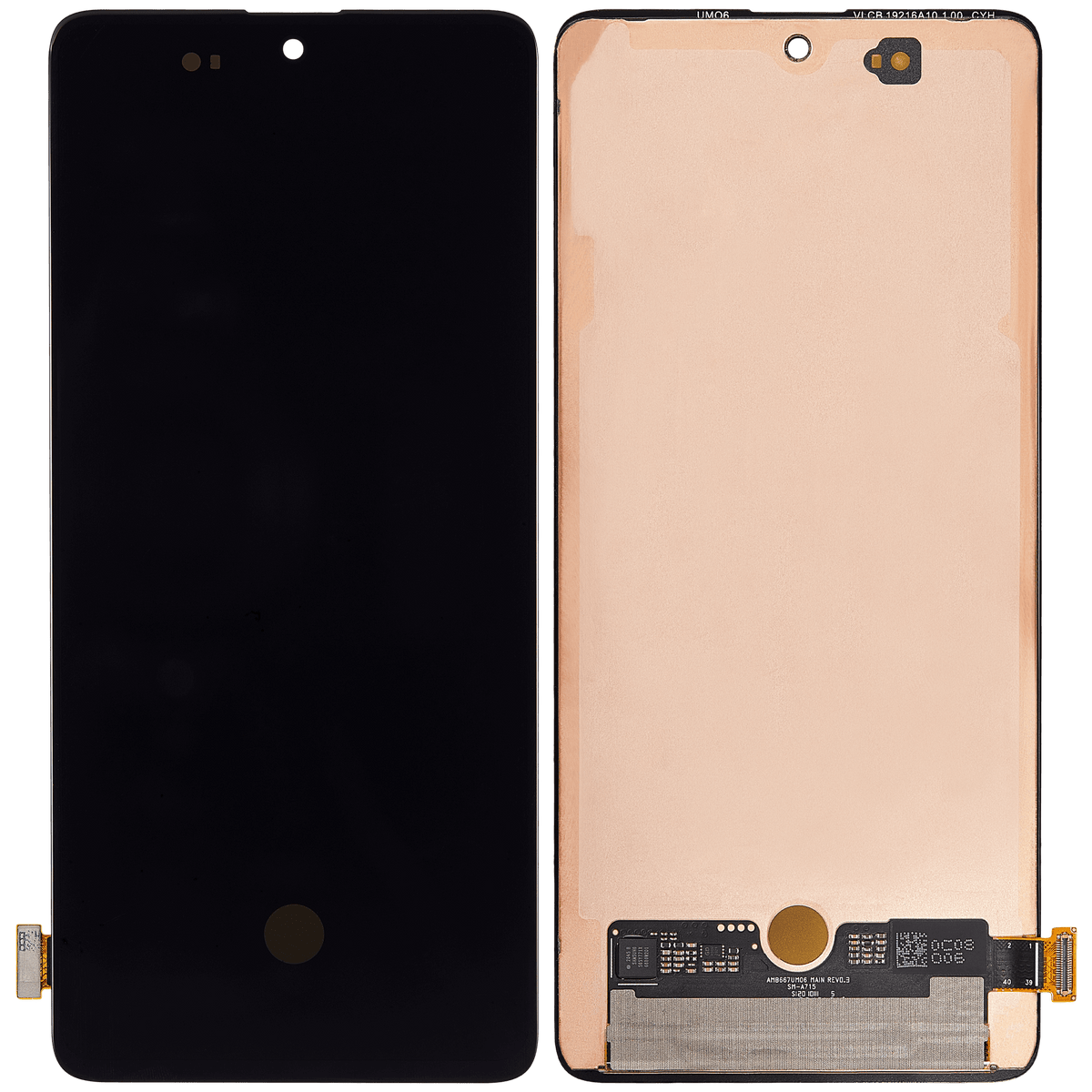 OLED Assembly Without Frame Compatible For Samsung Galaxy A71 Replacement (A715 / 2020) (Refurbished) (All Colors)