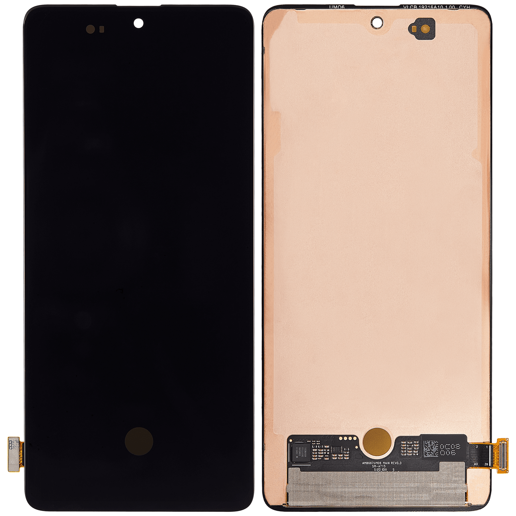OLED Assembly Without Frame Compatible For Samsung Galaxy A71 Replacement (A715 / 2020) (Refurbished) (All Colors)