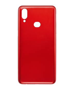 Back Cover Glass Compatible For Samsung Galaxy A10S (A107 / 2019) (Vemake) (Red)