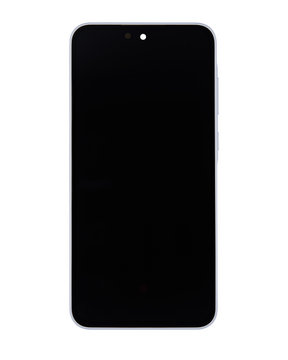 OLED Assembly With Frame Compatible For Samsung Galaxy A35 5G (A356 / 2024) (Refurbished) (Iceblue)
