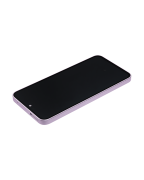 OLED Assembly With Frame Compatible For Samsung Galaxy A35 5G (A356 / 2024) (Refurbished) (Lilac)