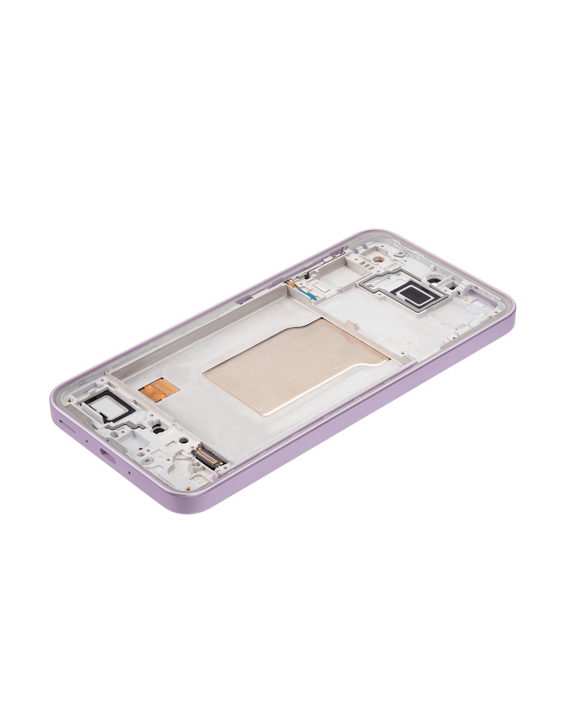 OLED Assembly With Frame Compatible For Samsung Galaxy A35 5G (A356 / 2024) (Refurbished) (Lilac)