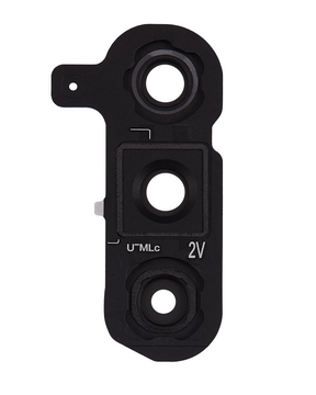 Back Camera Lens Replacement With Cover Bezel Ring Compatible For Samsung Galaxy S24 Plus 5G  by MacFactory.Store(Cobalt Violet)