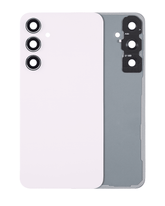 Replacement Back Cover Glass With Camera Lens Compatible For Samsung Galaxy A55 5G (A556 / 2024) (No Logo) (Vemake) (Lilac)