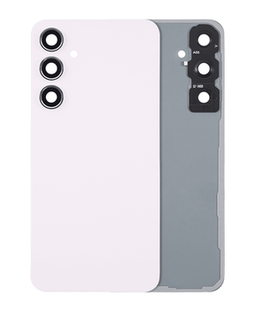 Replacement Back Cover Glass With Camera Lens Compatible For Samsung Galaxy A55 5G (A556 / 2024) (No Logo) (Vemake) (Lilac)