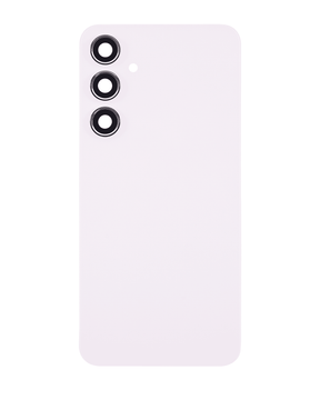 Replacement Back Cover Glass With Camera Lens Compatible For Samsung Galaxy A55 5G (A556 / 2024) (No Logo) (Vemake) (Lilac)