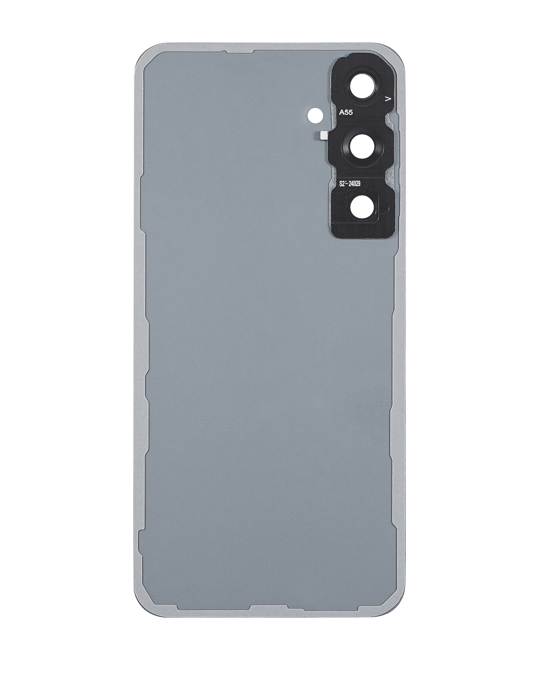 Replacement Back Cover Glass With Camera Lens Compatible For Samsung Galaxy A55 5G (A556 / 2024) (No Logo) (Vemake) (Lilac)