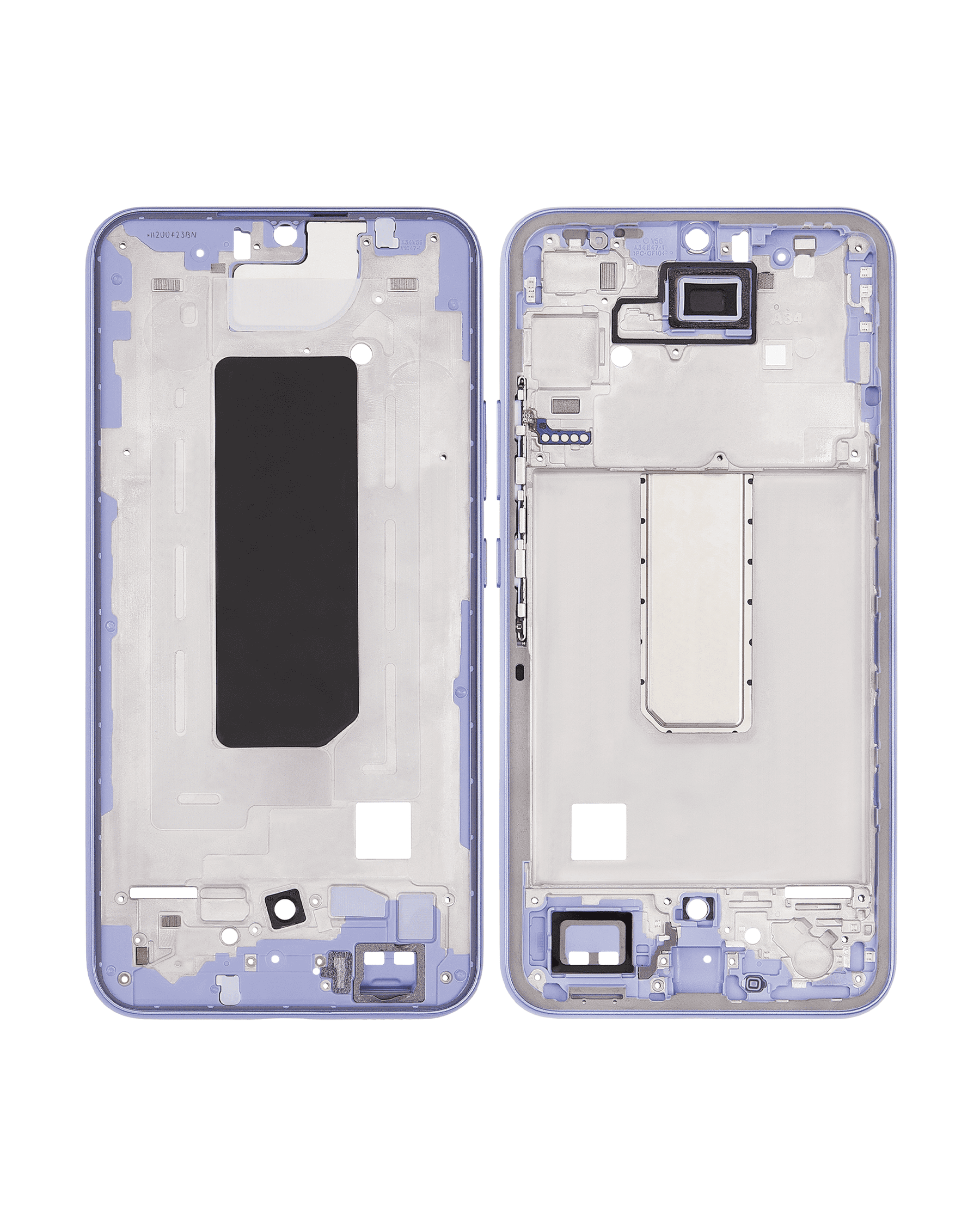 Mid-Frame Housing Compatible For Samsung Galaxy A34 (A346 / 2023) (Violet)