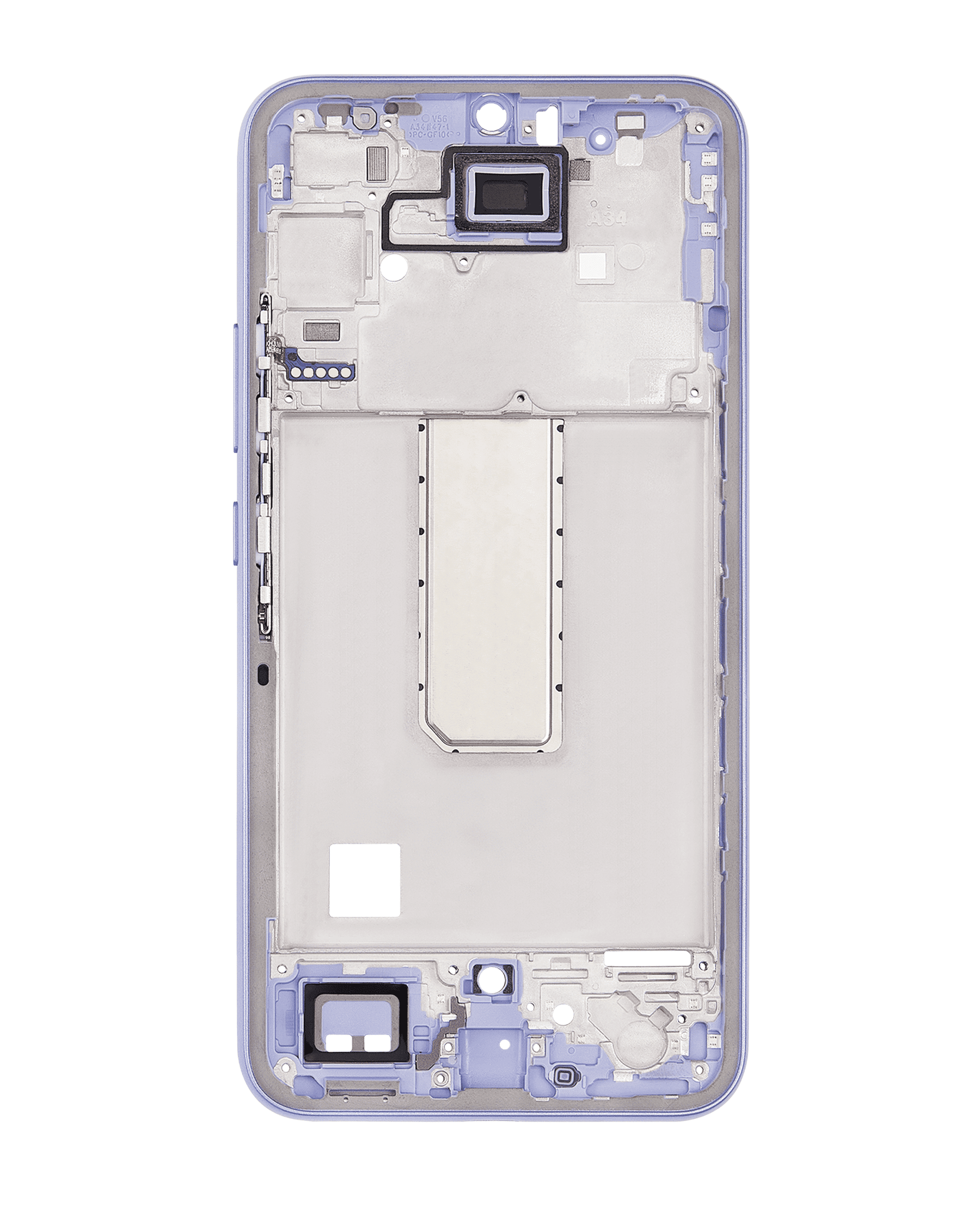Mid-Frame Housing Compatible For Samsung Galaxy A34 (A346 / 2023) (Violet)