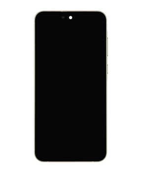 Replacement OLED Assembly With Frame Compatible For Samsung Galaxy A55 (A556 / 2024) (Refurbished) (Lemon)