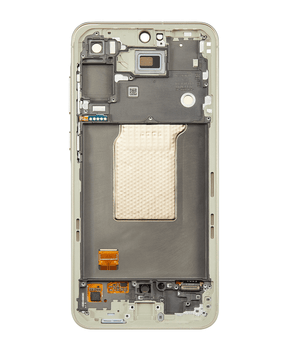 Replacement OLED Assembly With Frame Compatible For Samsung Galaxy A55 (A556 / 2024) (Refurbished) (Lemon)