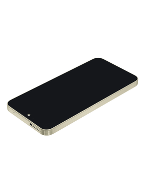 Replacement OLED Assembly With Frame Compatible For Samsung Galaxy A55 (A556 / 2024) (Refurbished) (Lemon)