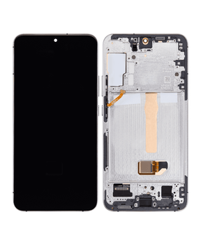 OLED Assembly With Frame Compatible For Samsung Galaxy S22 Plus 5G (US & International Version) (Aftermarket Plus) (White)