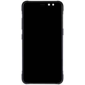 Replacement OLED Assembly With Frame Compatible For Samsung Galaxy S8 Active by Macfactory.Store(Refurbished) (Meteor Gray)