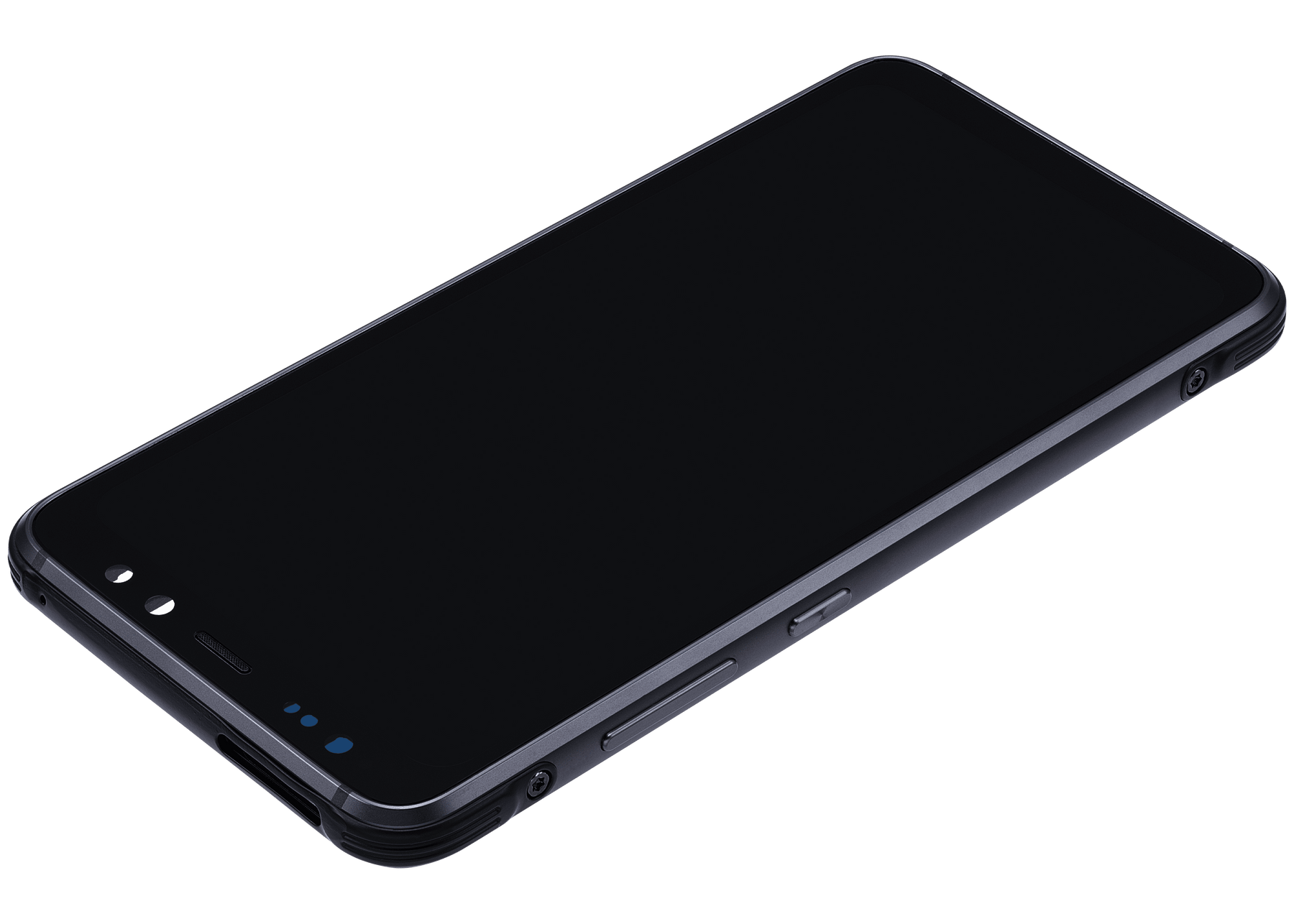 Replacement OLED Assembly With Frame Compatible For Samsung Galaxy S8 Active by Macfactory.Store(Refurbished) (Meteor Gray)