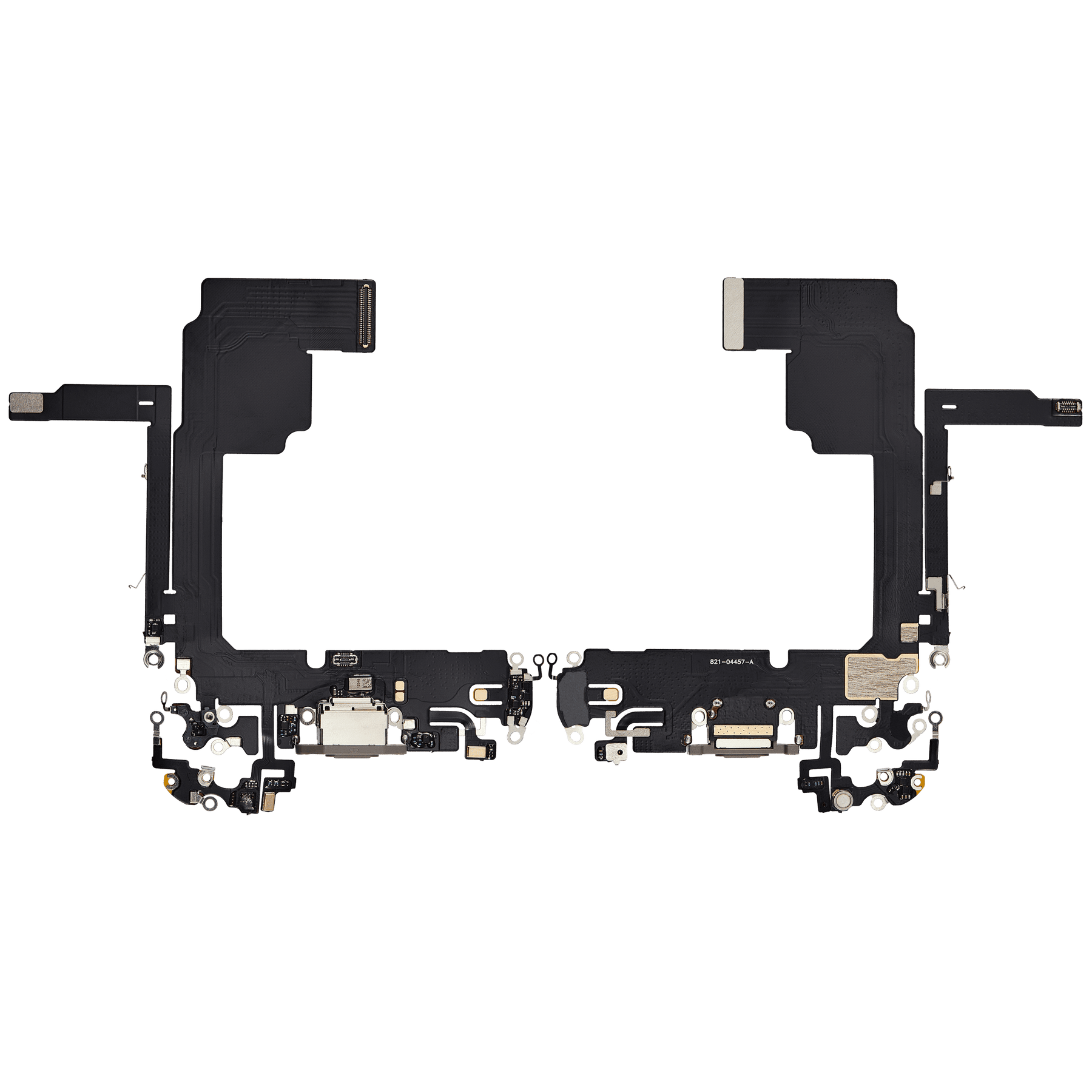 Charging Port Flex Cable Compatible For iPhone 15 Pro (Aftermarket Plus) (Natural Titanium)