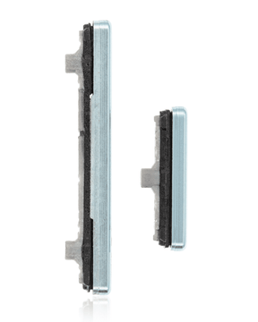 Replacement Hard Buttons (Power / Volume) Compatible For Samsung Galaxy S20 / S20 Plus (Cosmic Silver)