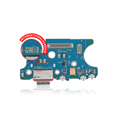 Replacement Charging Port With Board Compatible For Samsung Galaxy S20 (G981U) (US Version) (Service Pack)