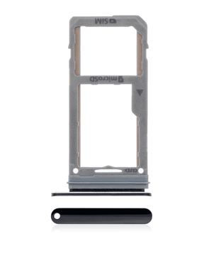 Replacement Single Sim Card Tray Compatible For Samsung Galaxy Note 8 (Midnight Black)