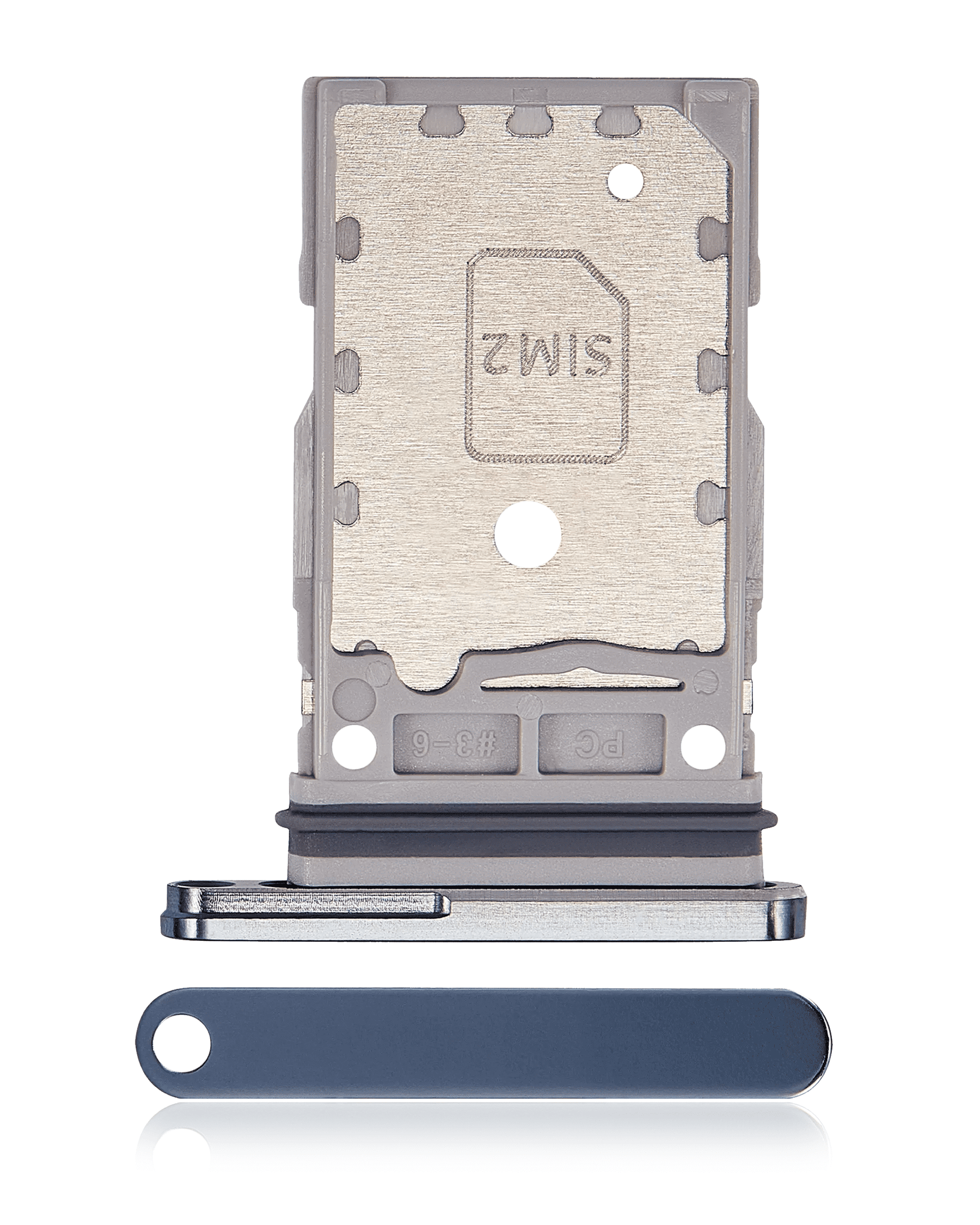 Dual Sim Card Tray Compatible For Samsung Galaxy Z Fold 4 Replacement  (F936) (Graygreen)