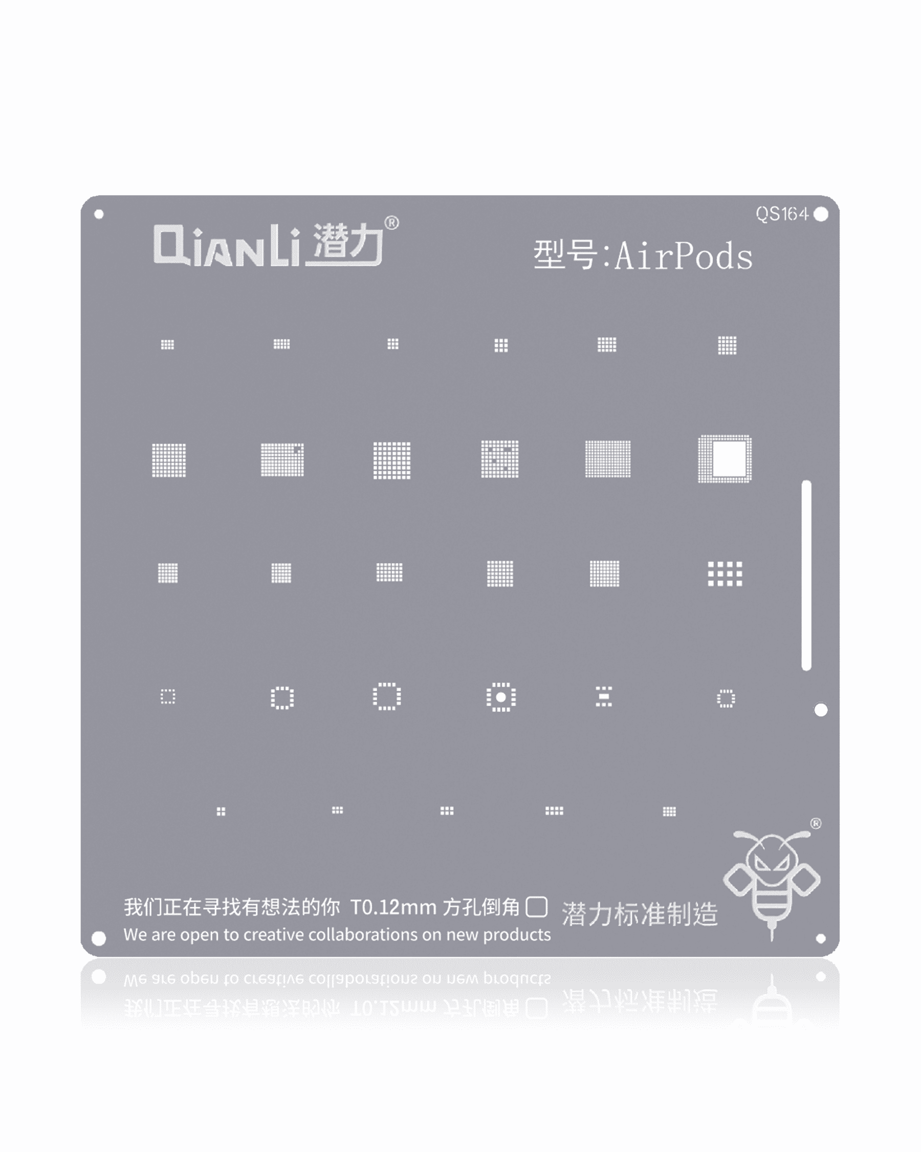 Bumblebee Stencil (QS164) For AirPods (Qianli)
