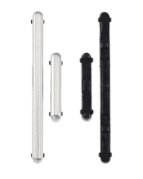 Hard Buttons (Power / Volume) Compatible For Samsung Galaxy Tab S6 Lite 10.4" (P610 / P615) ( 2020) (Silver)