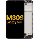 OLED Assembly With Frame Compatible For Samsung Galaxy M30S (M307 / 2019) (Refurbished) (All Colors)