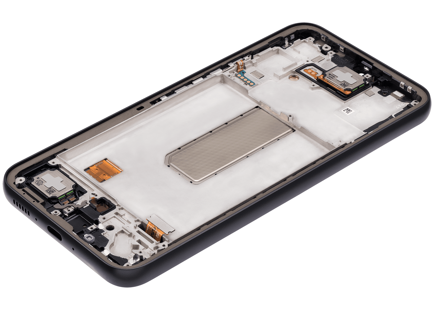 OLED Assembly With Frame Compatible For Samsung Galaxy A34 5G (A346 / 2023) (Refurbished) (Graphite)