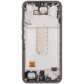 OLED Assembly With Frame Compatible For Samsung Galaxy A34 5G (A346 / 2023) (Refurbished) (Graphite)