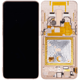 OLED Assembly With Frame Compatible For Samsung Galaxy A80 Replacement by Macfactory.in(A805 / 2019) (Angel Gold) (Refurbished)