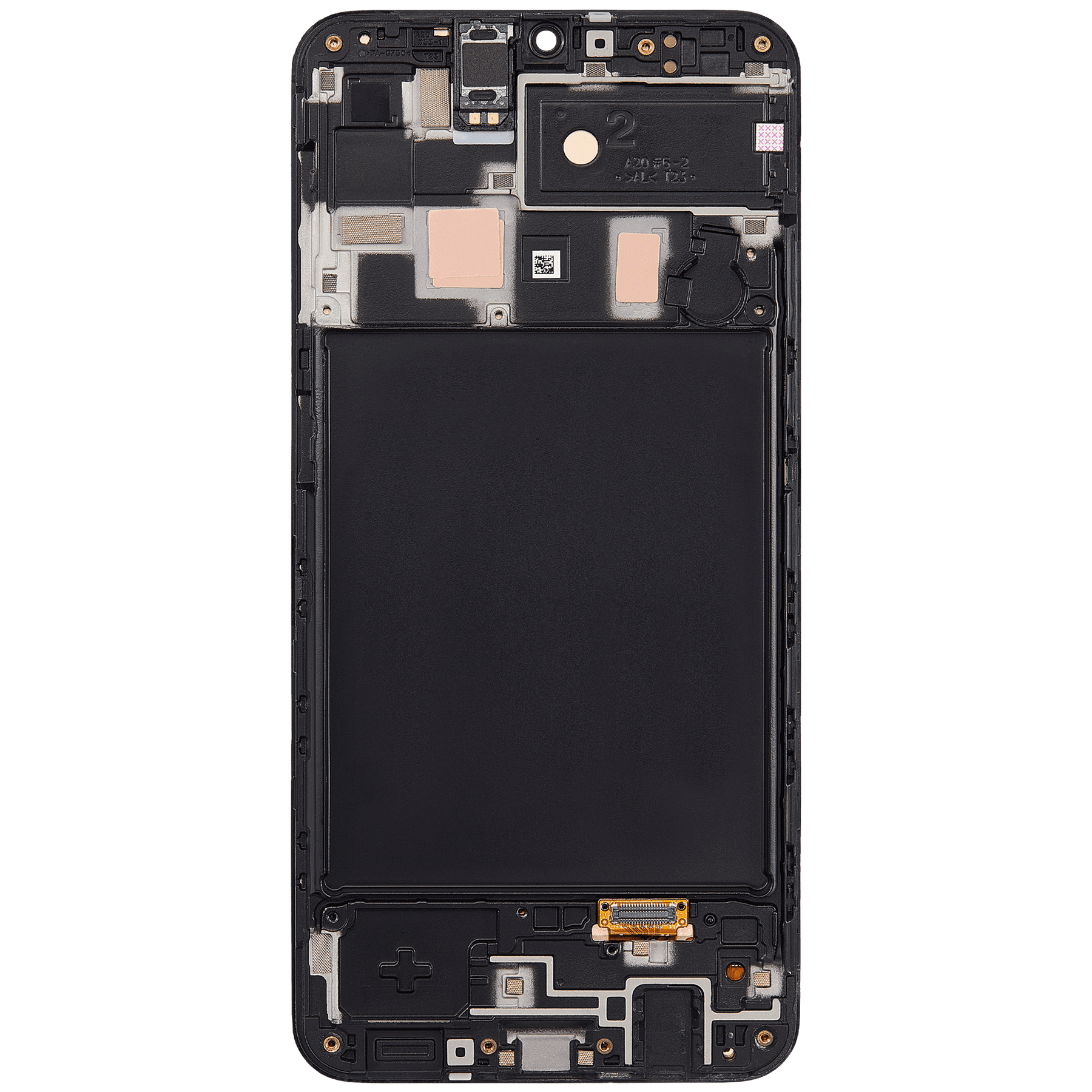 OLED Assembly With Frame Compatible For Samsung Galaxy A20 (A205 / 2019) (F Version) (Refurbished) (All Colors)