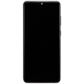 OLED Assembly With Frame Compatible For Samsung Galaxy S20 Plus 5G Replacement  (Refurbished) (Cloud White)