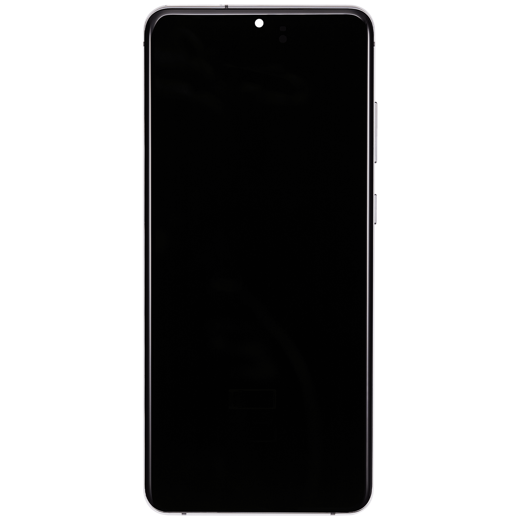 OLED Assembly With Frame Compatible For Samsung Galaxy S20 Ultra 5G Replacement(Refurbished) (Cloud White)