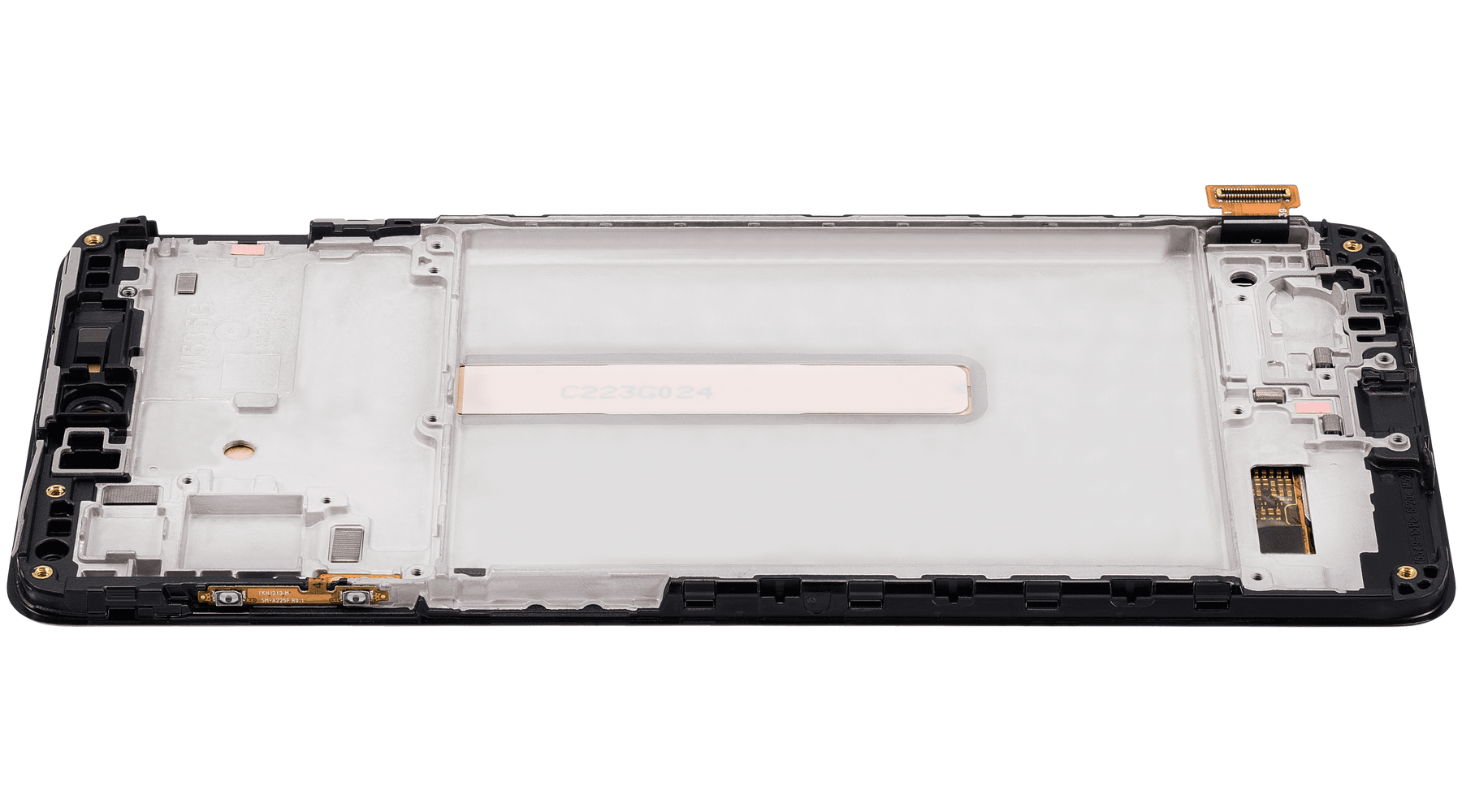 OLED Assembly With Frame Compatible For Samsung Galaxy M53 5G (M536 / 2022) (Refurbished) (All Colors)