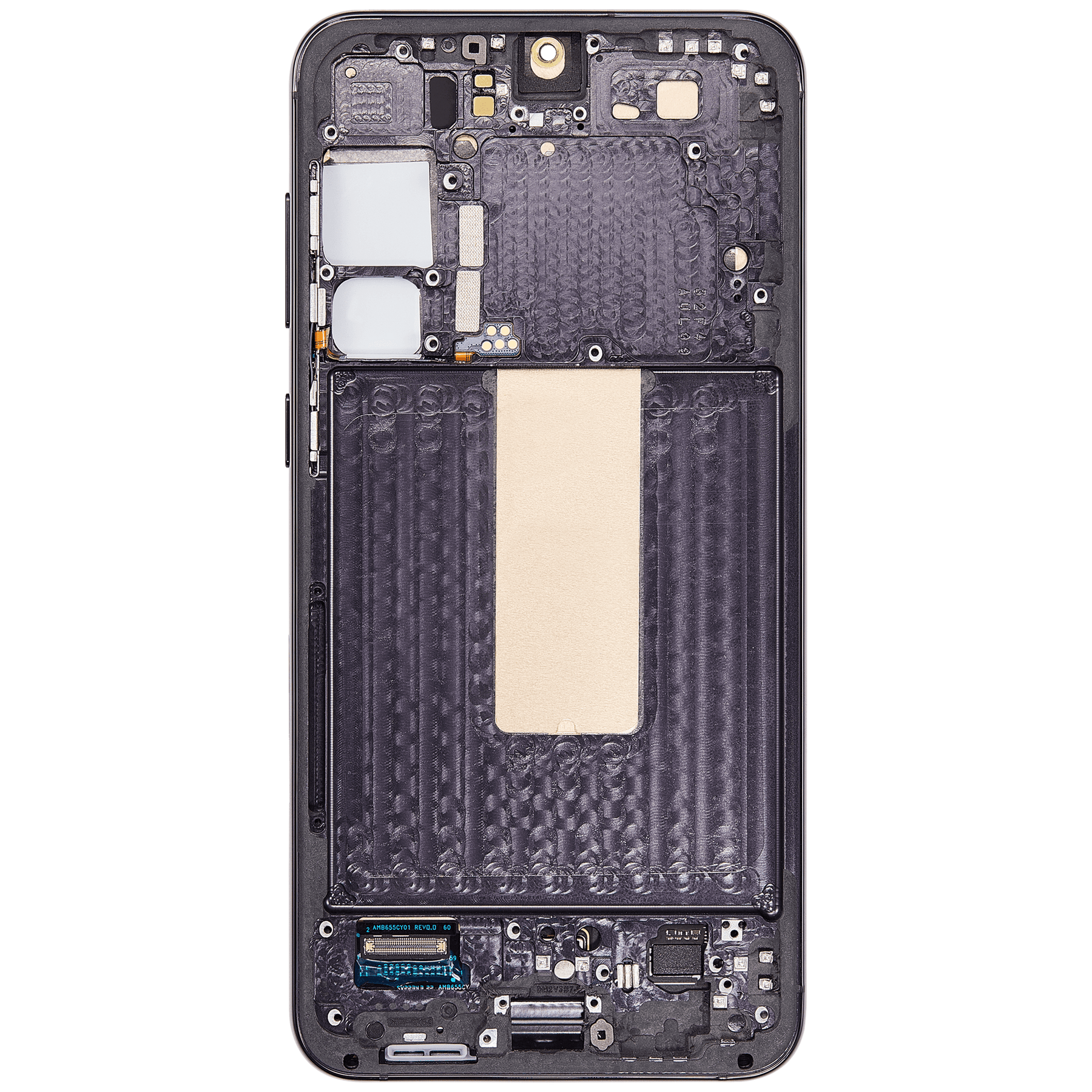 OLED Assembly With Frame Compatible For Samsung Galaxy S23 Plus 5G Replacement(US & International) (Refurbished) (Phantom Black)
