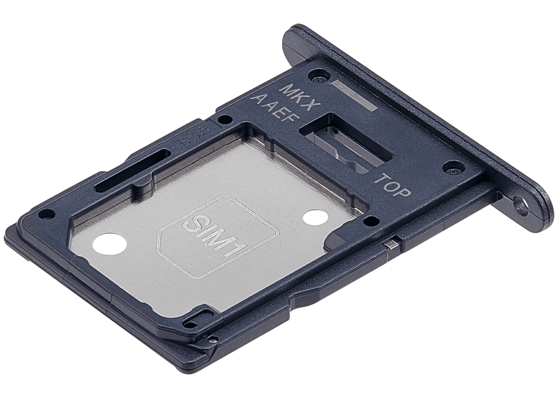 Single Sim Card Tray Compatible For Samsung Galaxy A15 5G (A156 / 2023) (Brave Black)