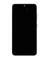 Replacement OLED Assembly With Frame Compatible For Samsung Galaxy S23 5G (US & International) (Refurbished) (Pink / Lavender)