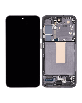 OLED Assembly With Frame Compatible For Samsung Galaxy S23 5G Replacement(US & International) (Refurbished) (Green)