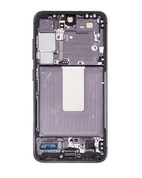 Replacement OLED Assembly With Frame Compatible For Samsung Galaxy S23 5G (US & International) (Refurbished) (Phantom Black)