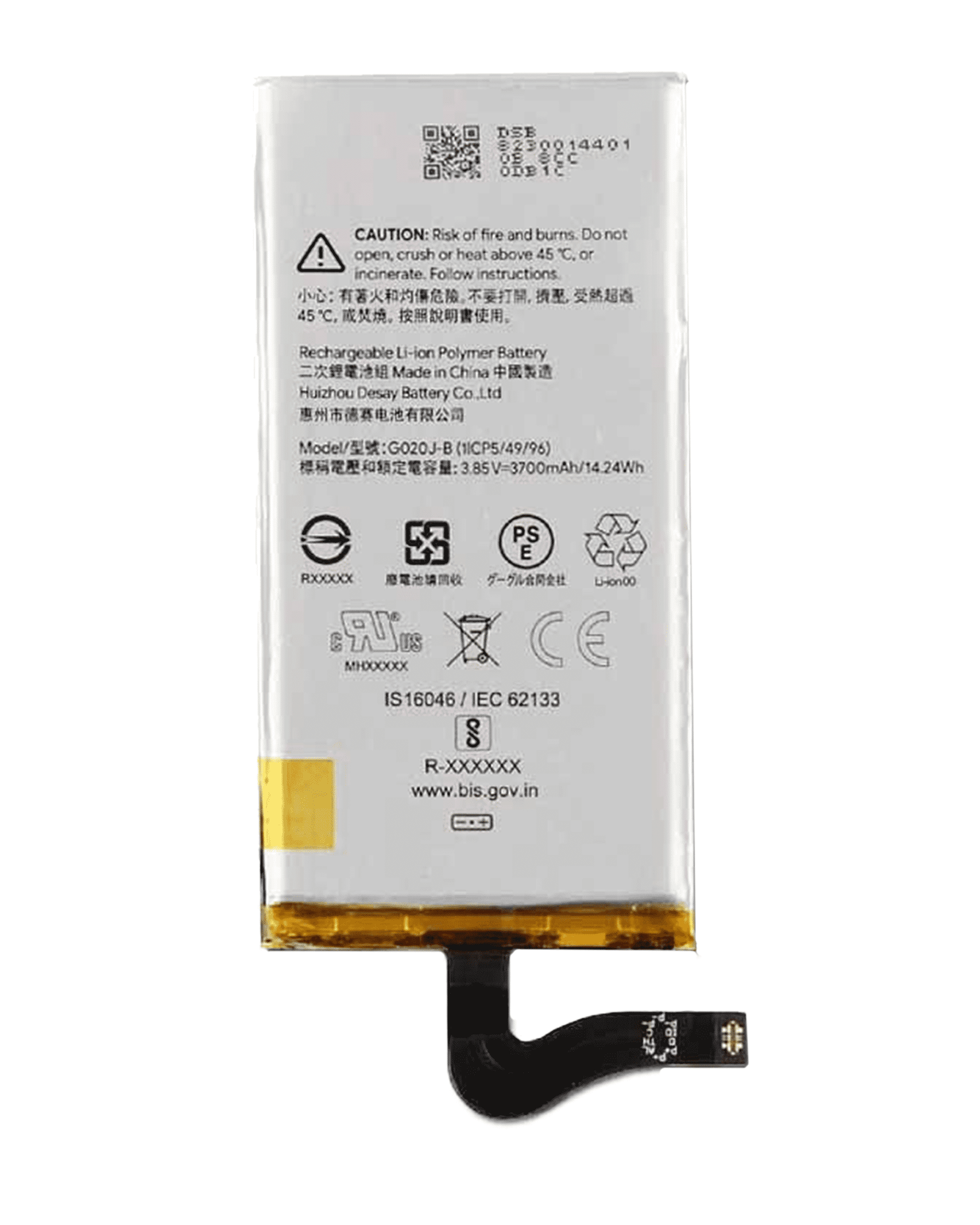 Replacement Battery Compatible For Google Pixel 4 XL (G020J-B) (Genuine OEM)