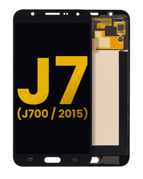 OLED Assembly Without Frame Compatible For Samsung Galaxy J7 (J700 / 2015) (Refurbished) (Black)