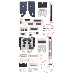 Full Set Small Metal Bracket And Screw Set Compatible For MacBook Air 13" (A2681 / Mid 2022)