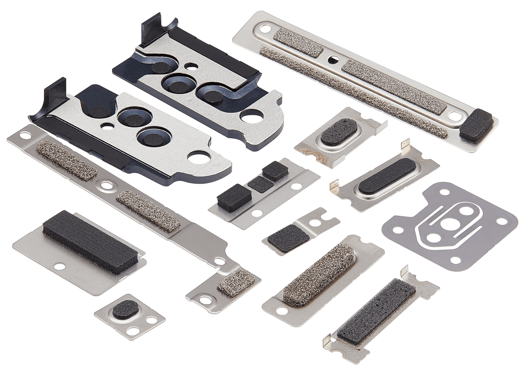 Full Set Small Metal Bracket And Screw Set Compatible For MacBook Air 13" (A2681 / Mid 2022)