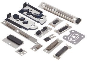 Full Set Small Metal Bracket And Screw Set Compatible For MacBook Air 13" (A2681 / Mid 2022)