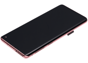Replacement OLED Assembly With Frame Compatible For Samsung Galaxy S10 (Refurbished) (Flamingo Pink)