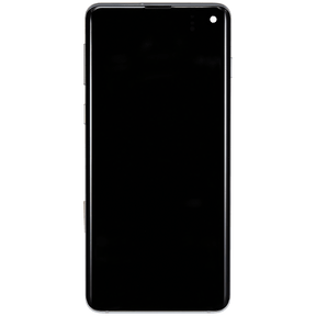 Replacement OLED Assembly With Frame Compatible For Samsung Galaxy S10 (Refurbished) (Prism Green)