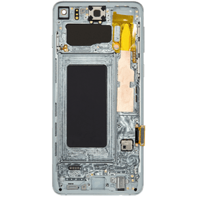 Replacement OLED Assembly With Frame Compatible For Samsung Galaxy S10 (Refurbished) (Prism Green)