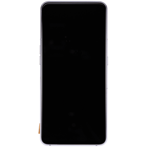 Replacement OLED Assembly With Frame Compatible For Samsung Galaxy A80 (A805 / 2019) (Refurbished) (Ghost White)