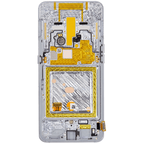 Replacement OLED Assembly With Frame Compatible For Samsung Galaxy A80 (A805 / 2019) (Refurbished) (Ghost White)